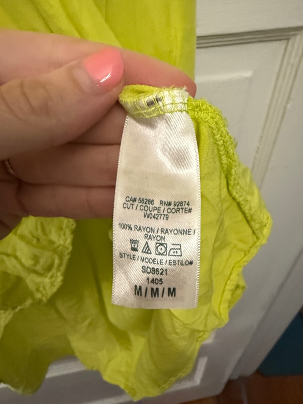 Splendid Chartreuse High-Low Tank Dress - Picture 3 of 6